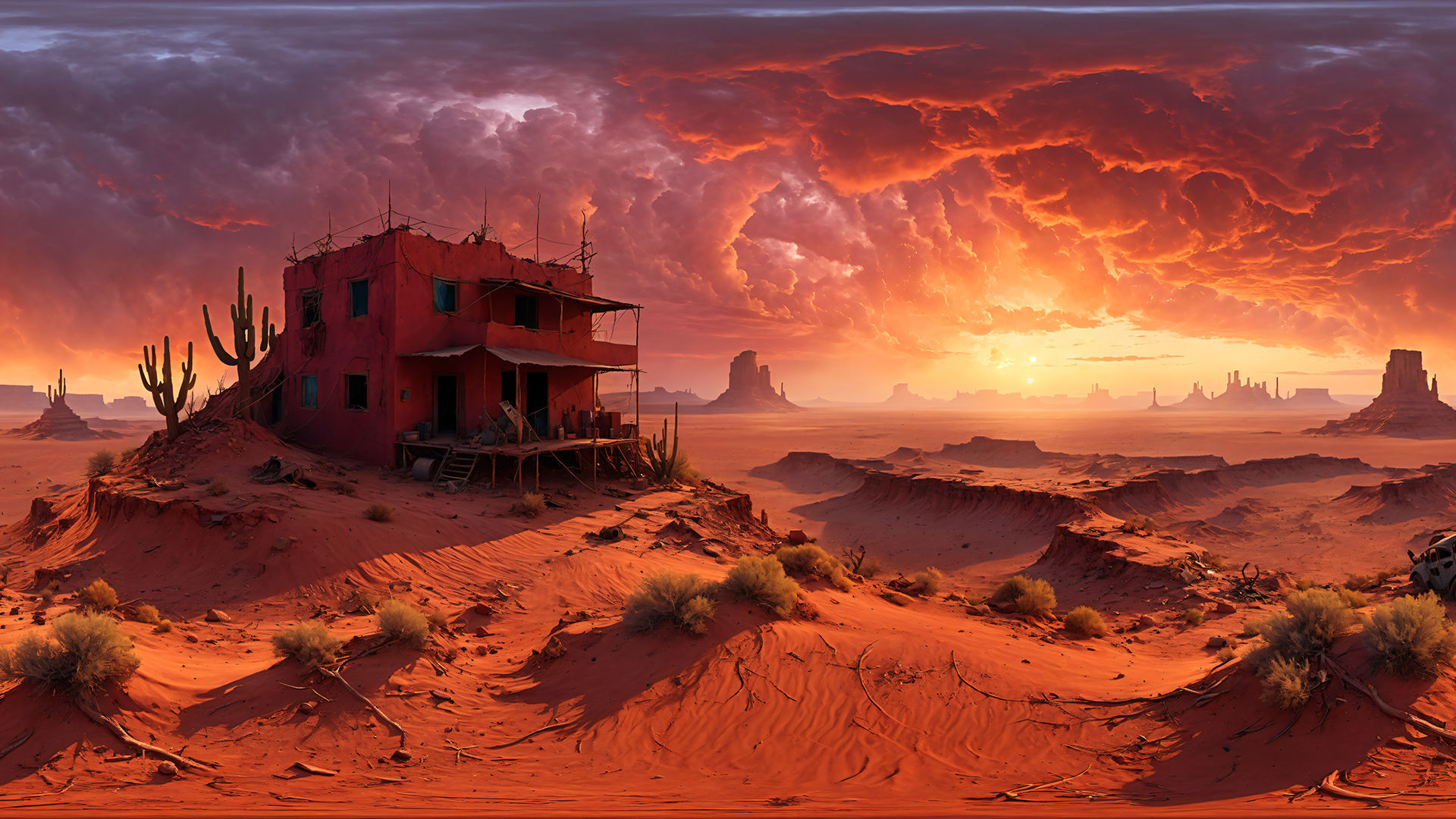 HDRI Desert Panoramas Low-poly 3D model_11