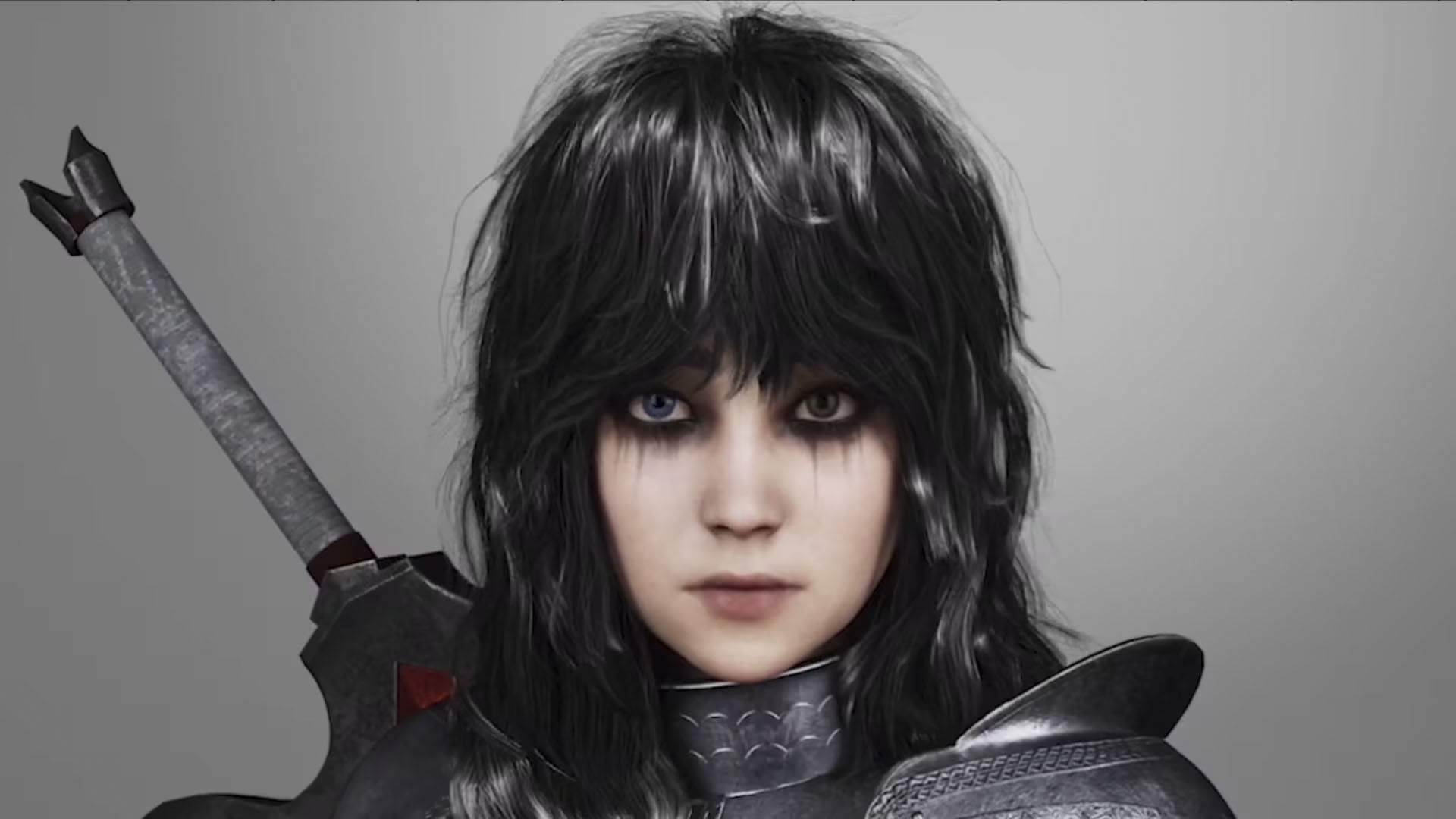 Wolf Armor Female Warrior - Unreal Engine 5 Low-poly 3D model_7