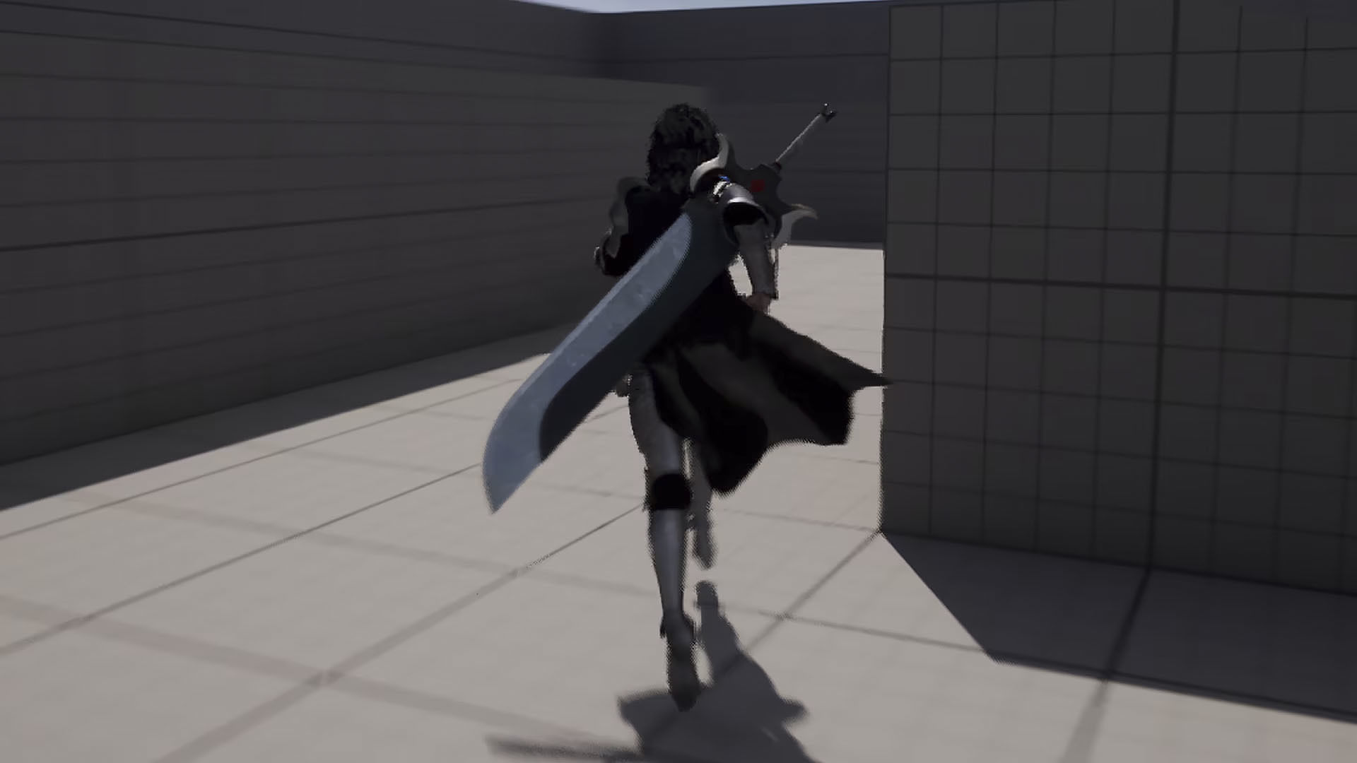 Wolf Armor Female Warrior - Unreal Engine 5 Low-poly 3D model_10
