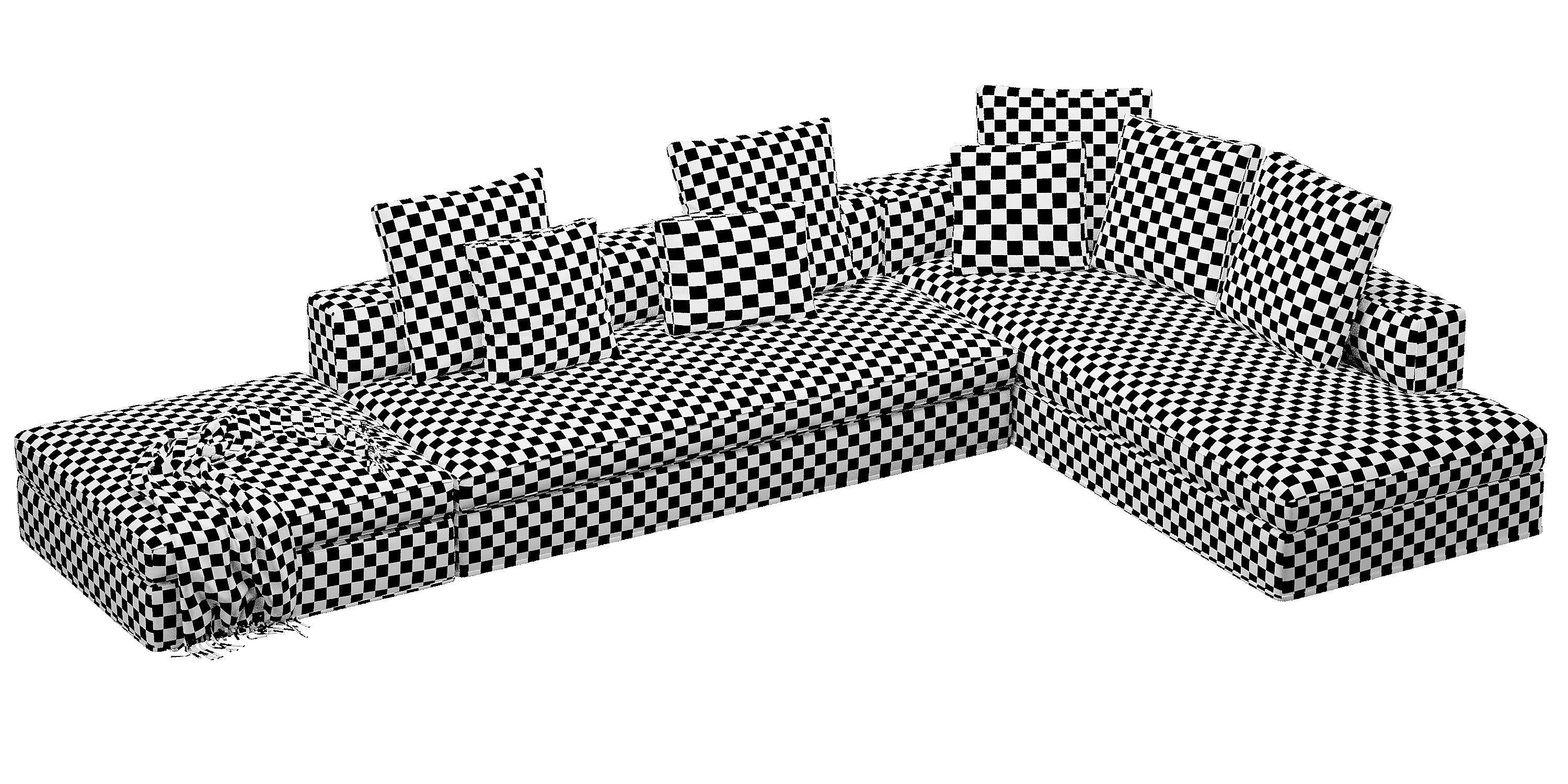 Sofaset Powell 3D model_6