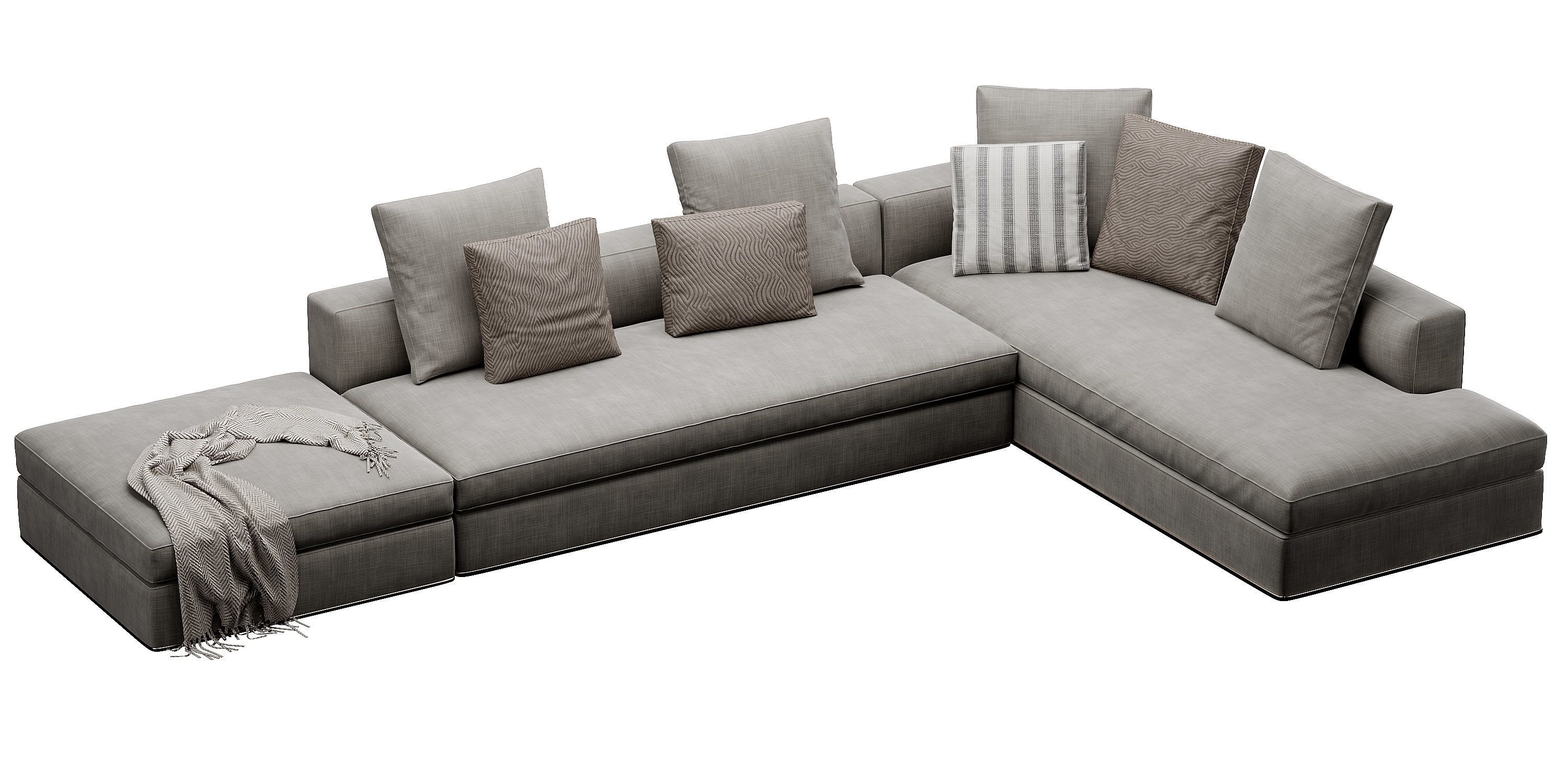 Sofaset Powell 3D model_7
