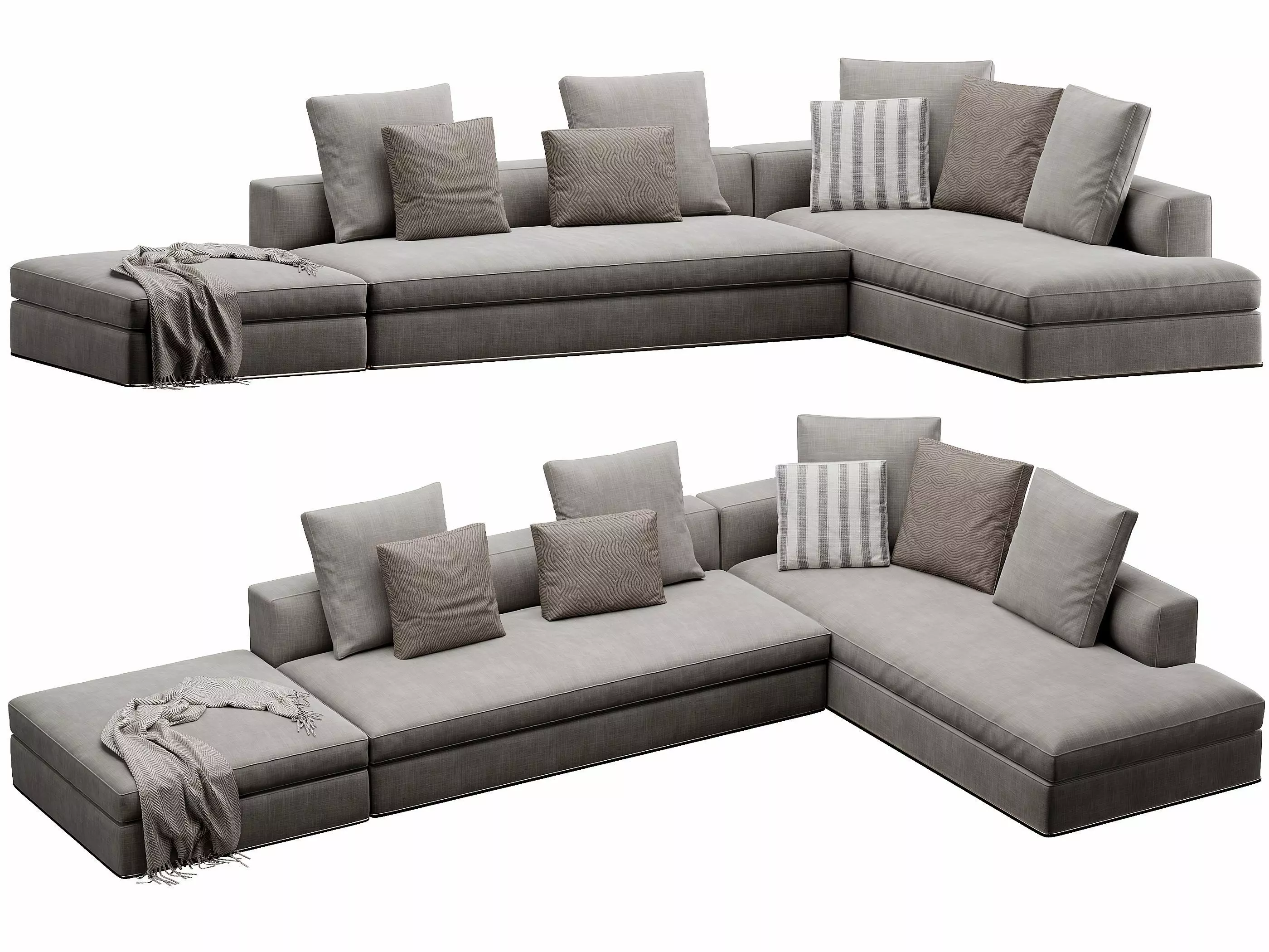 Sofaset Powell 3D model_0