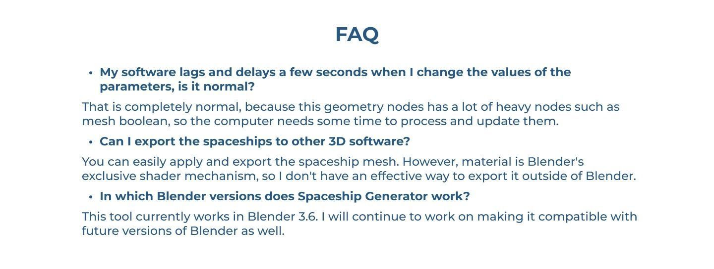 Spaceship Generator Blender 3D model_7