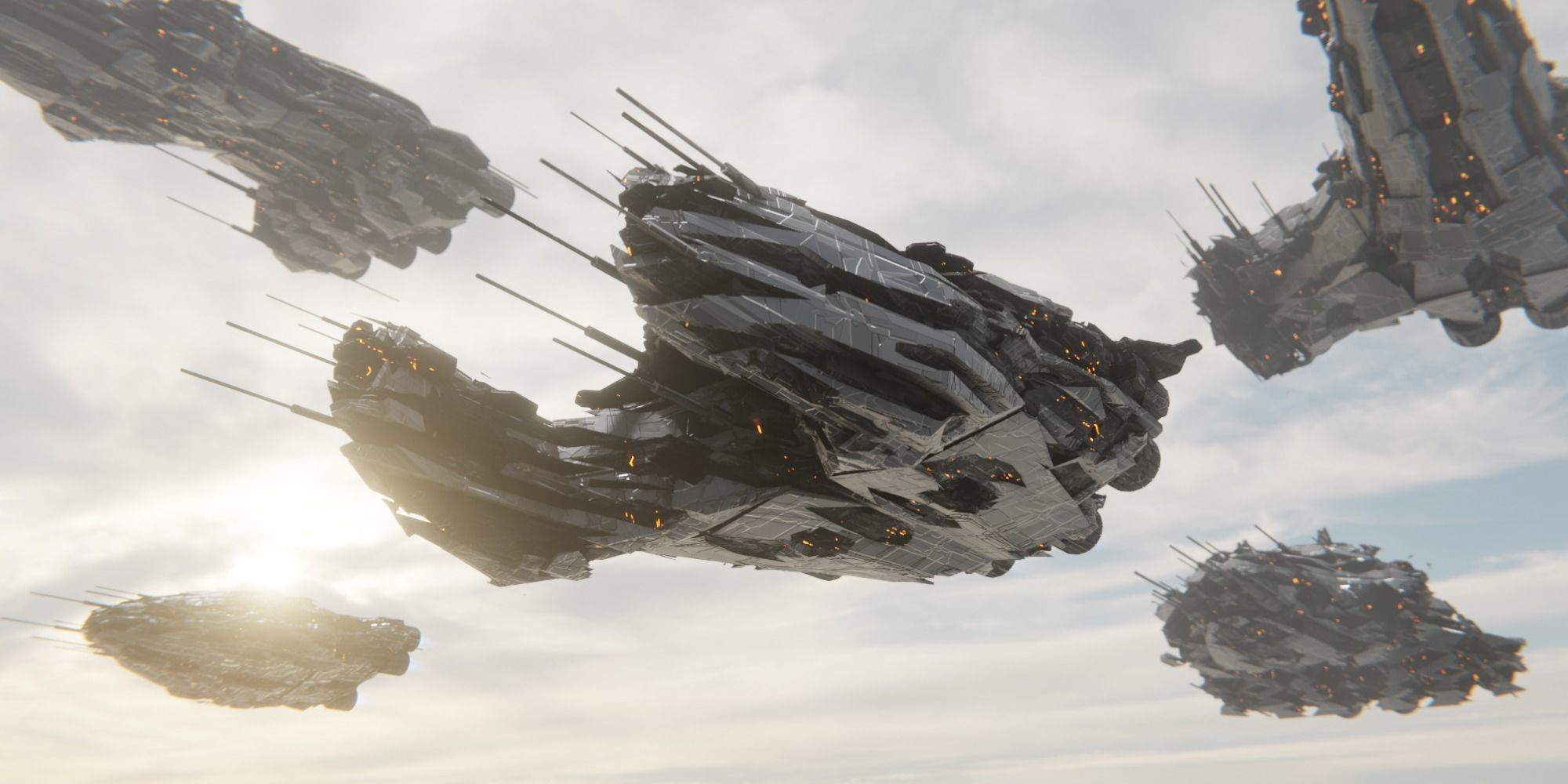 Spaceship Generator Blender 3D model_0