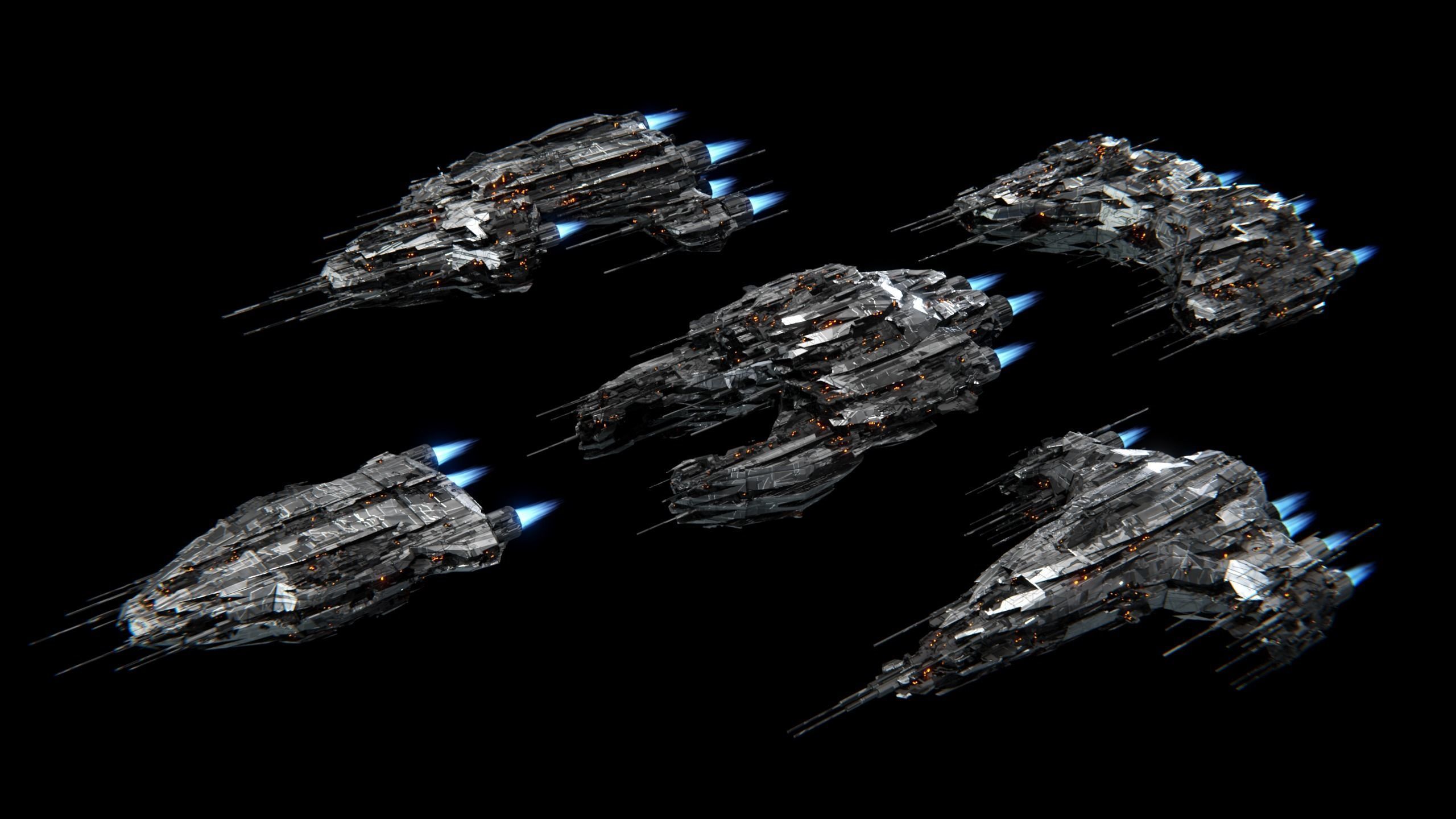 Spaceship Generator Blender 3D model_14