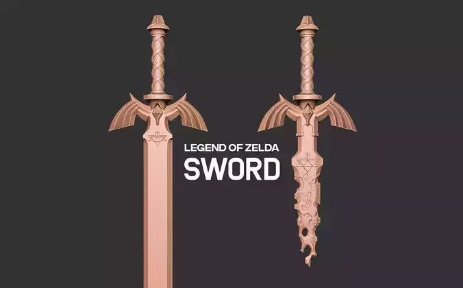 Master sword - Legend of Zelda 3D print model