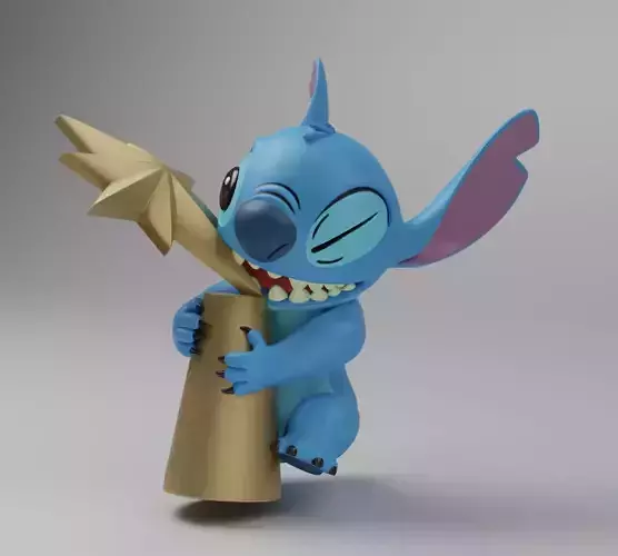 STITCH NAVIDAD ESTRELLA ARBOL