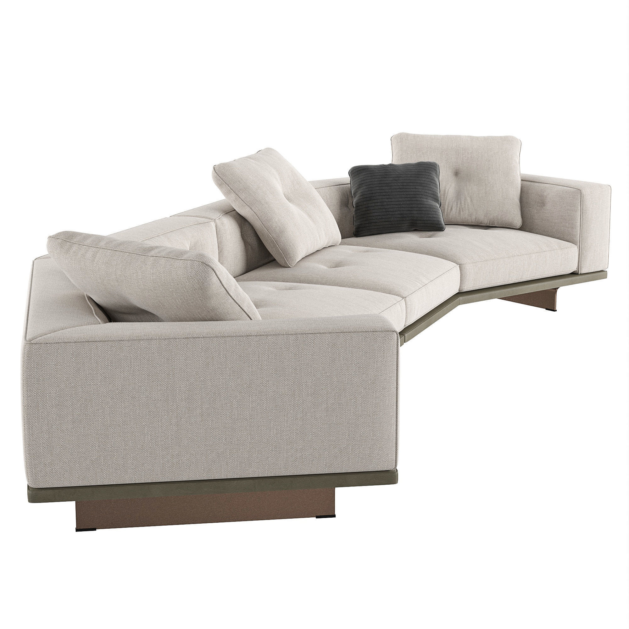 Inclined Sofa Dylan  3D model_2