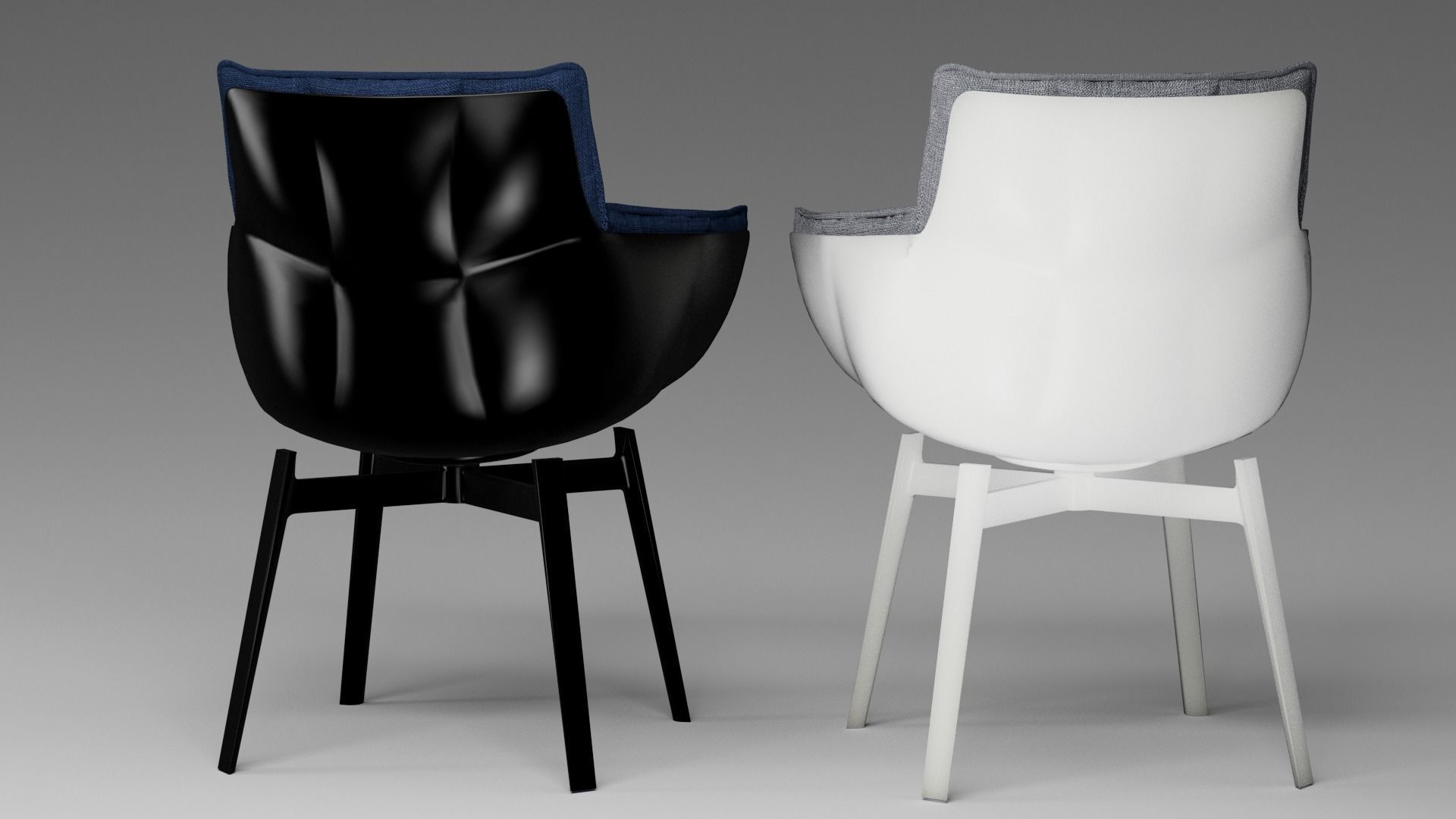 Interior design chair 3D model_2