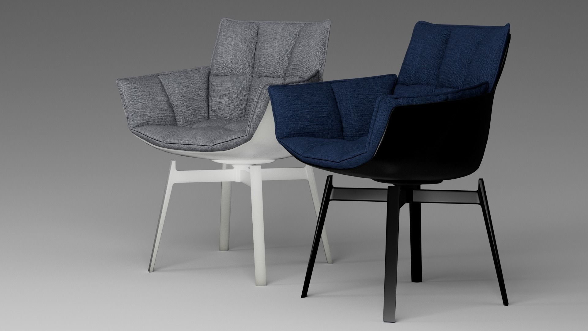Interior design chair 3D model_4