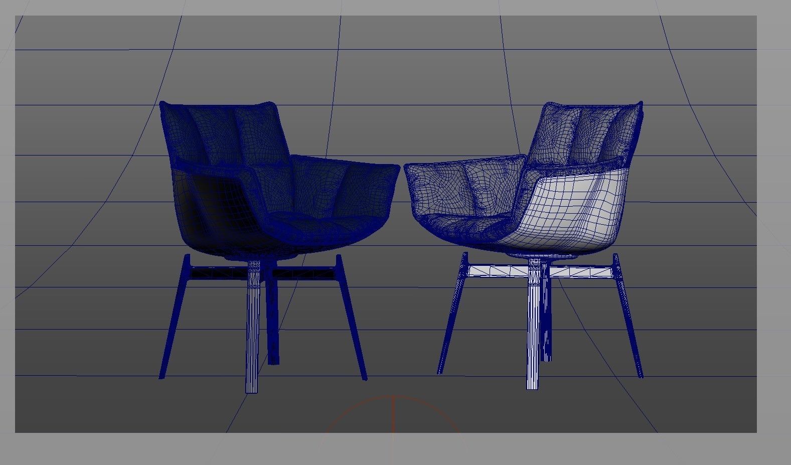 Interior design chair 3D model_9