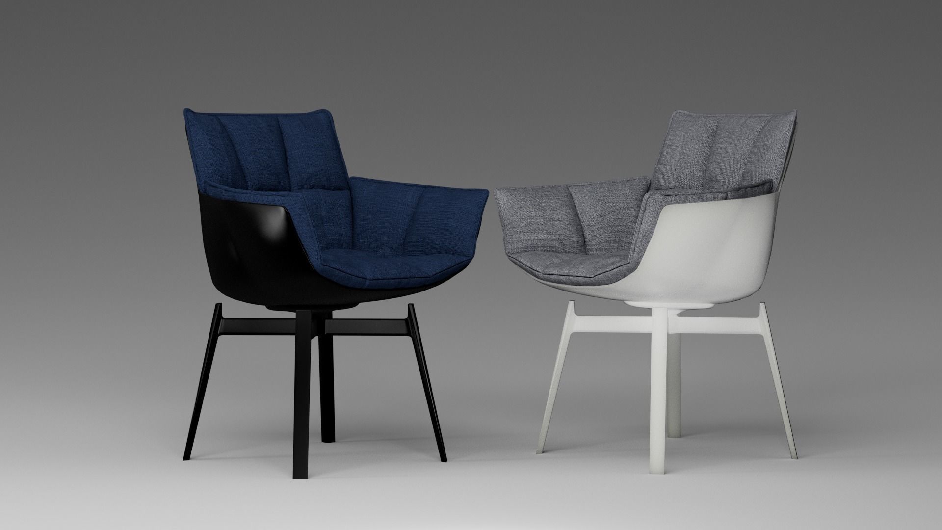 Interior design chair 3D model_8