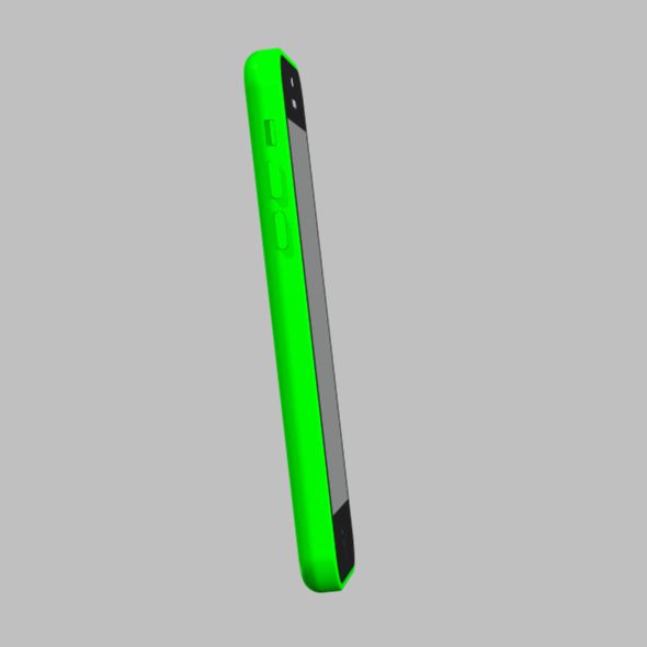 Iphone 5C CAD model 3D model_6
