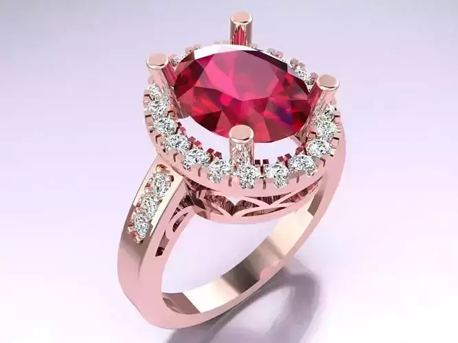 Diamond Ring - Womens Rings - GN182