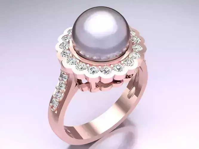 Pearl womens ring - GN184