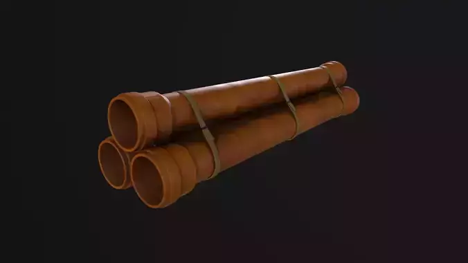 Drain Pipes 3D Model