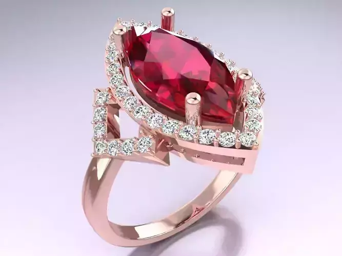 Diamond Ring - Womens Rings - GN185