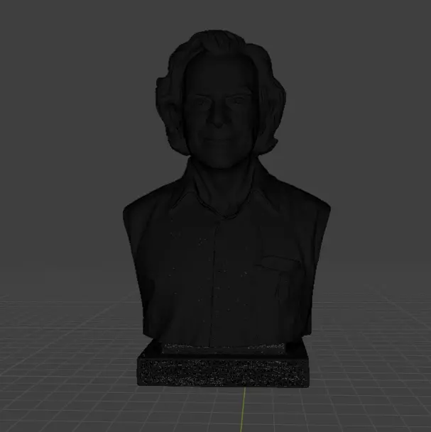 Richard Feynman 3D print model_16