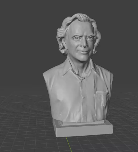 Richard Feynman 3D print model_3