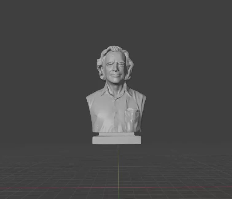 Richard Feynman 3D print model_0
