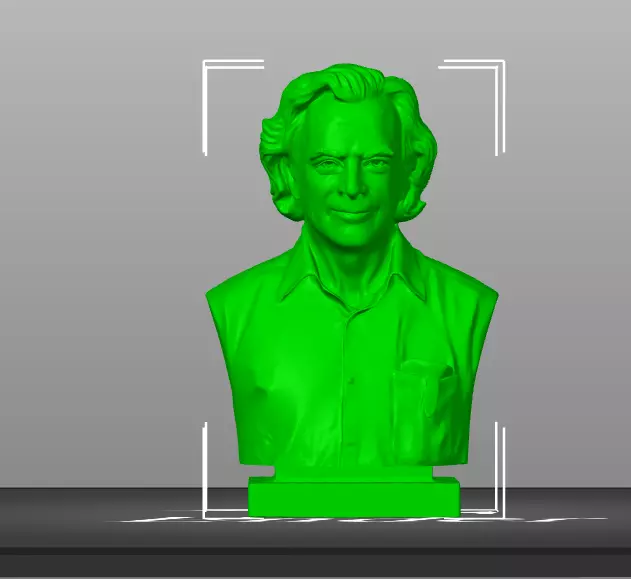 Richard Feynman 3D print model_19