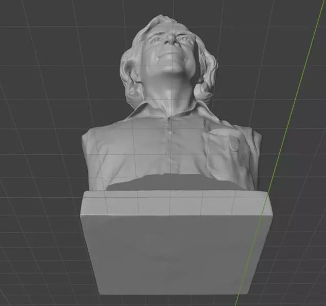 Richard Feynman 3D print model_13