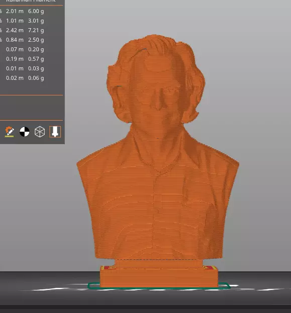 Richard Feynman 3D print model_17