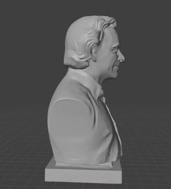 Richard Feynman 3D print model_5