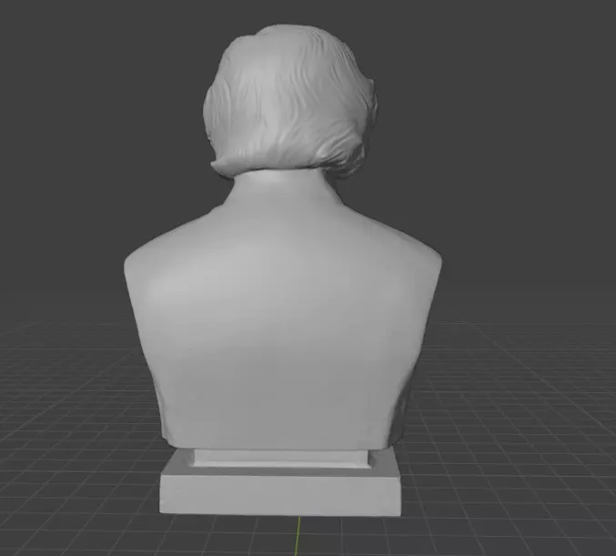 Richard Feynman 3D print model_12
