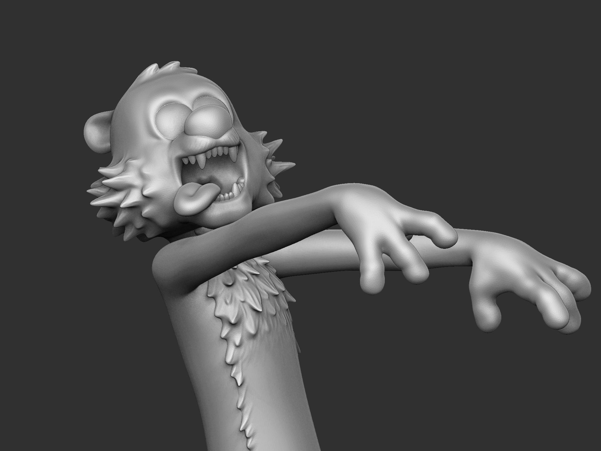  Calvin and Hobbes halloween for 3d print stl 3D print model_2