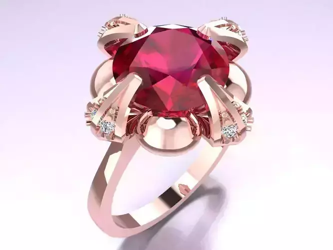 Diamond Ring - Womens Rings - GN106