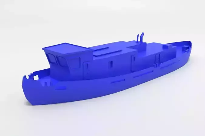 European river Icebreaker modern simple