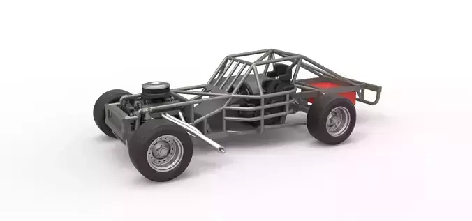 Outlaw Figure 8 Modified stock car Base Scale 1 to 25