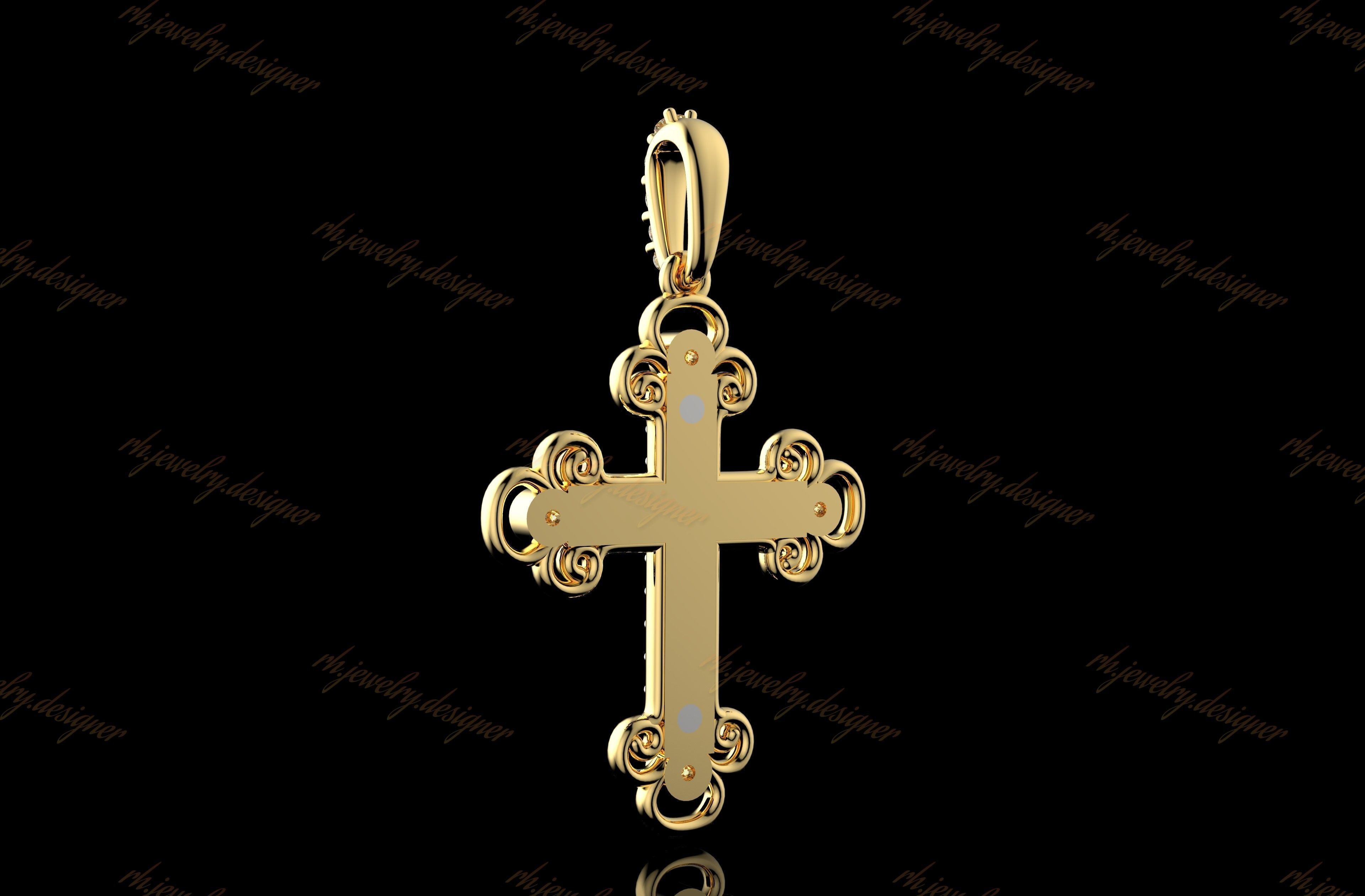 Gold N1106 3D print model_3