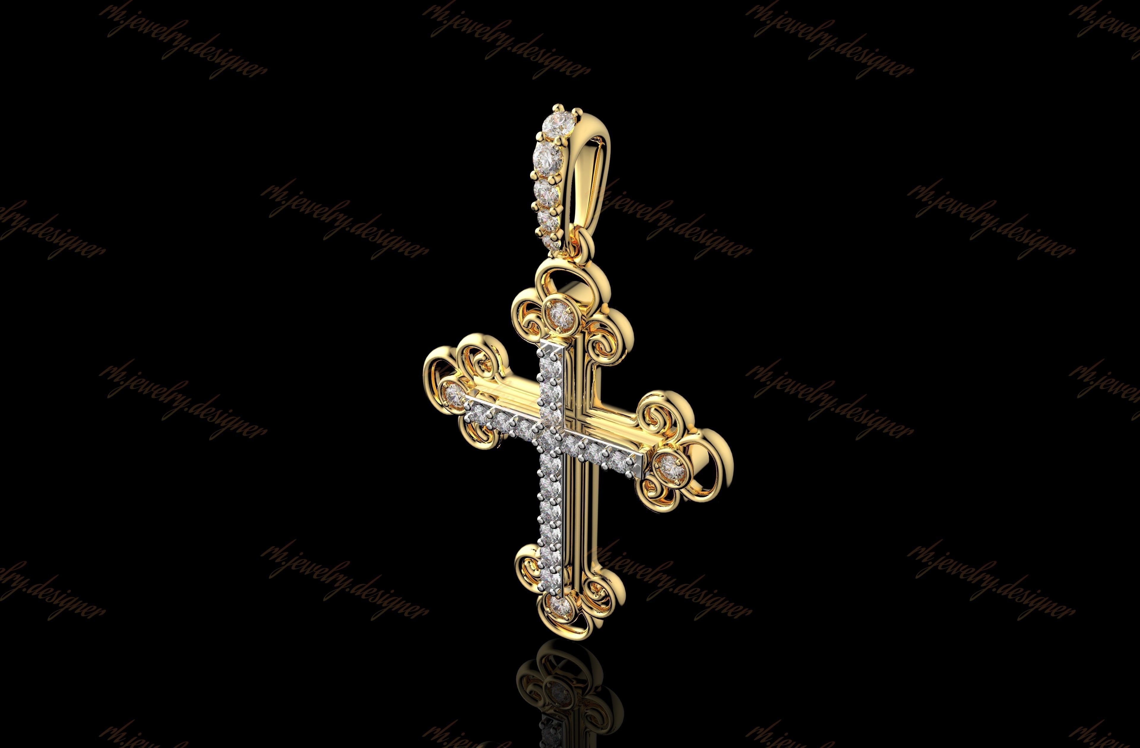 Gold N1106 3D print model_4