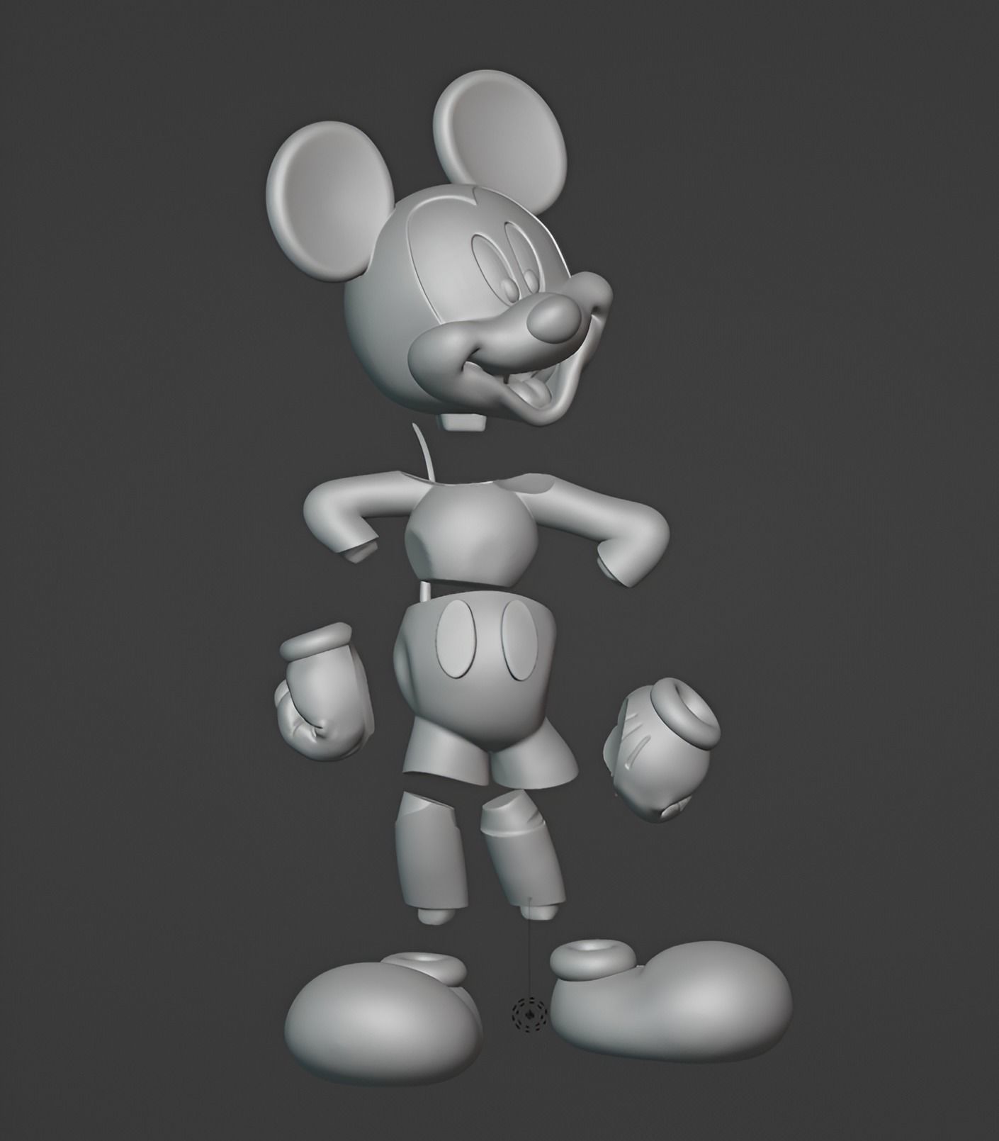 Mickey Mouse 3D print model_3