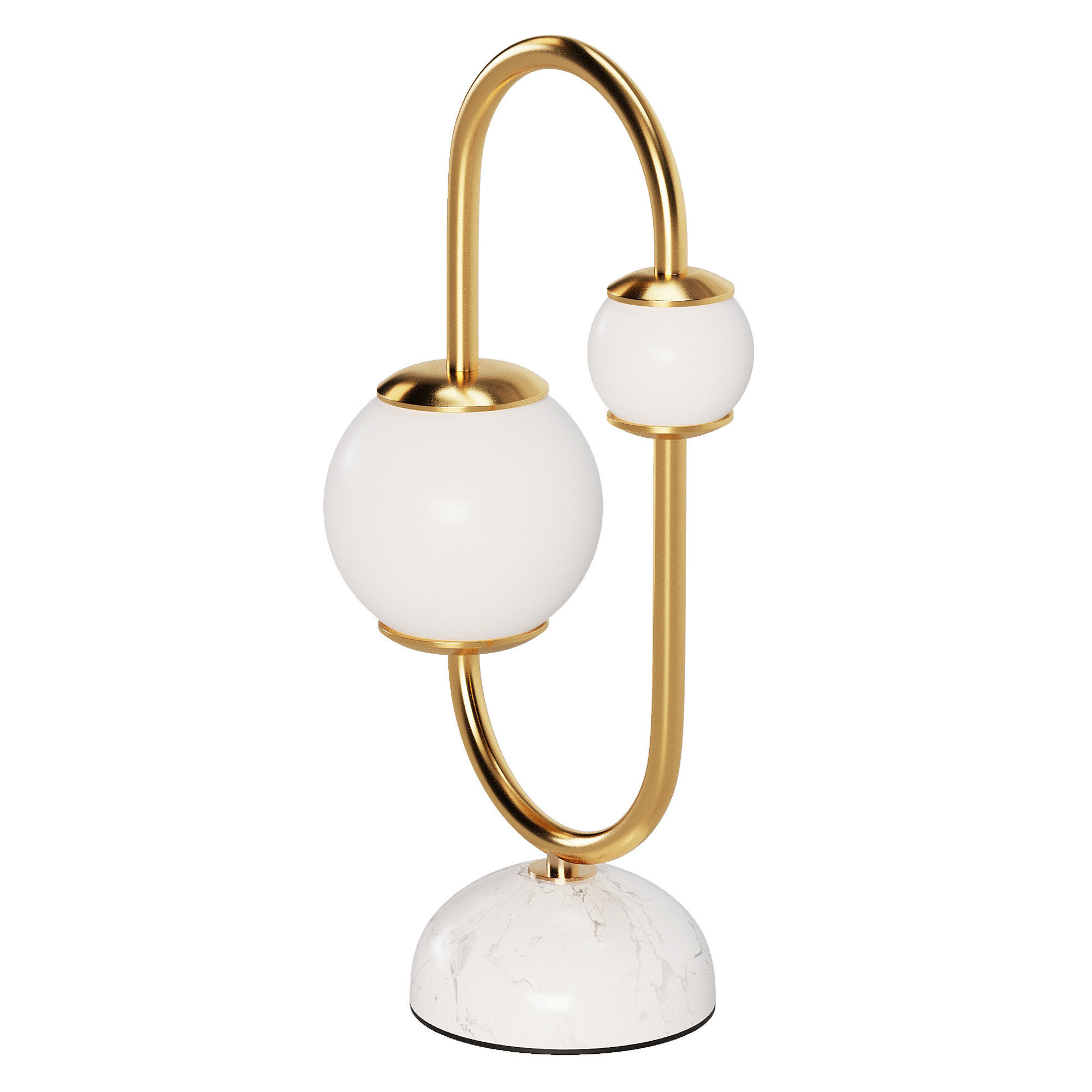 light Low-poly 3D model_2