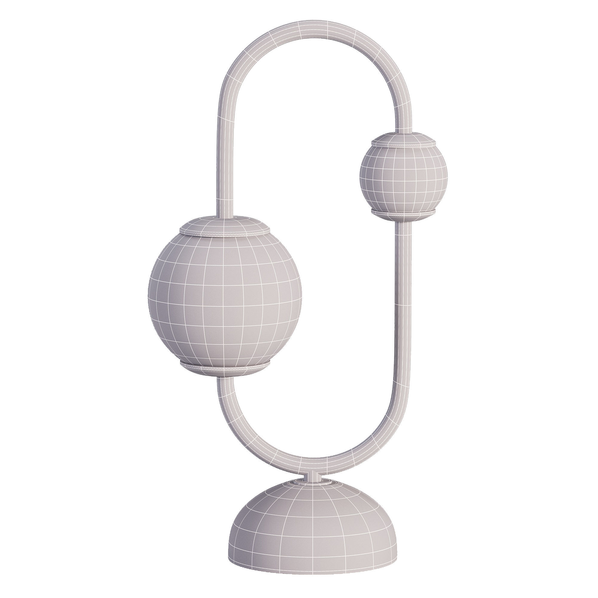 light Low-poly 3D model_3