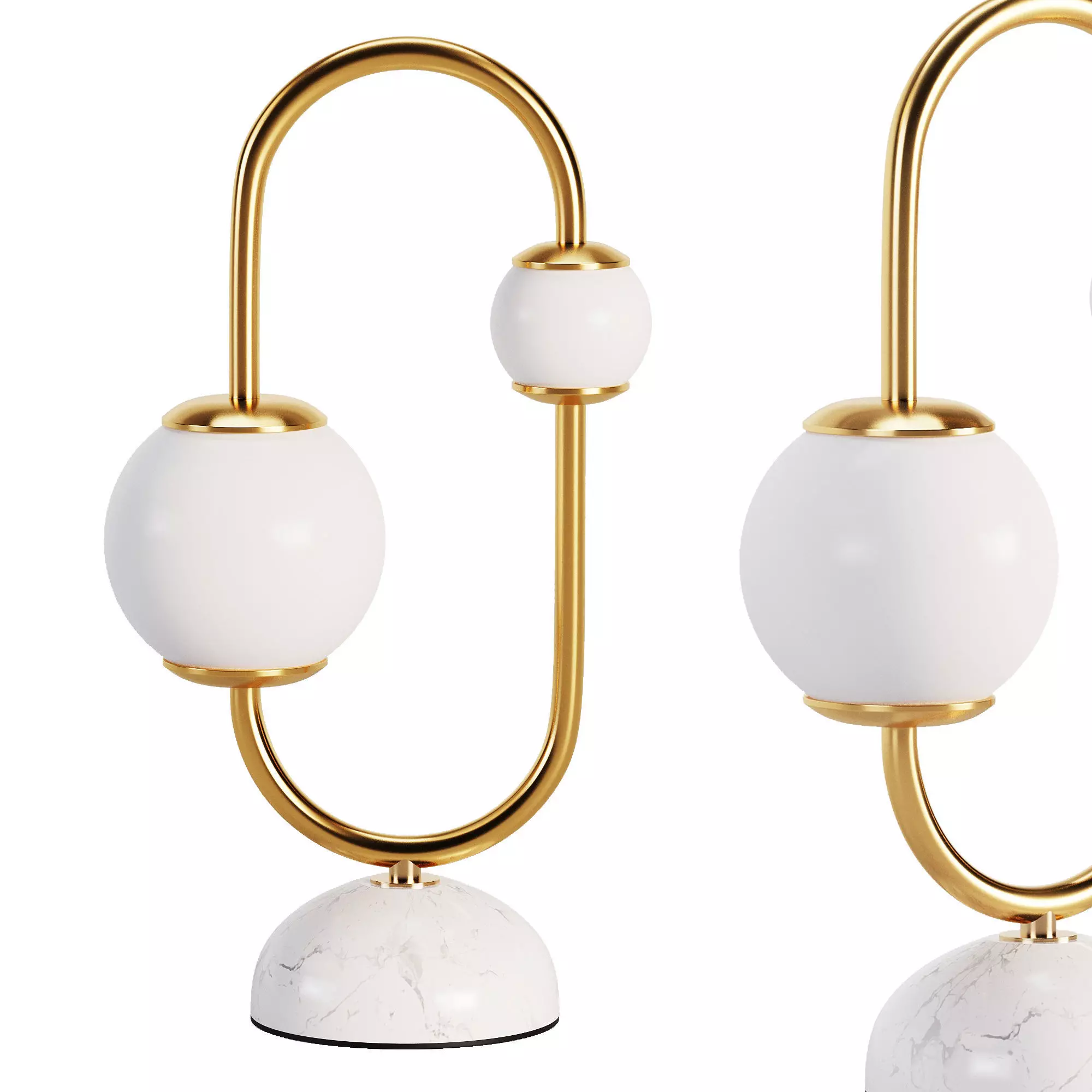 light Low-poly 3D model_0