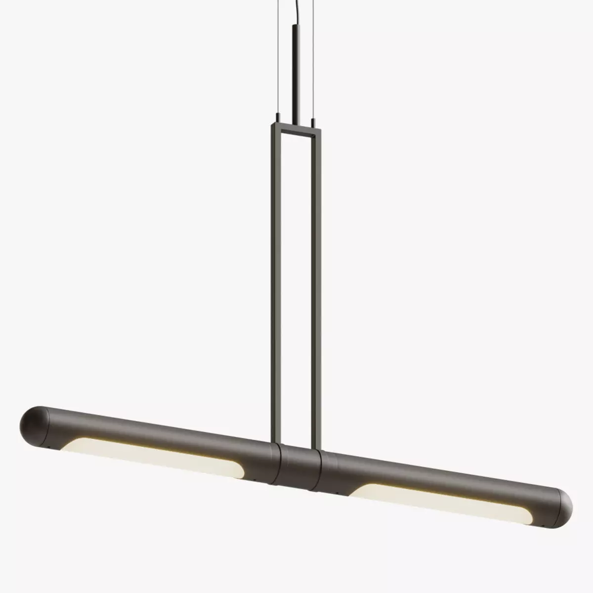 Pendant light bullet 3D model_0