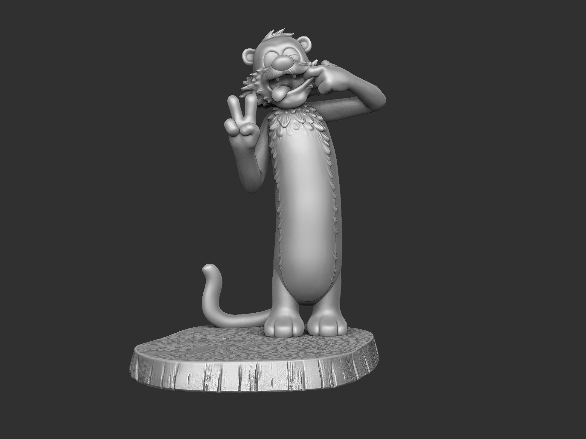  Calvin and Hobbes for 3d print stl 3D print model_33