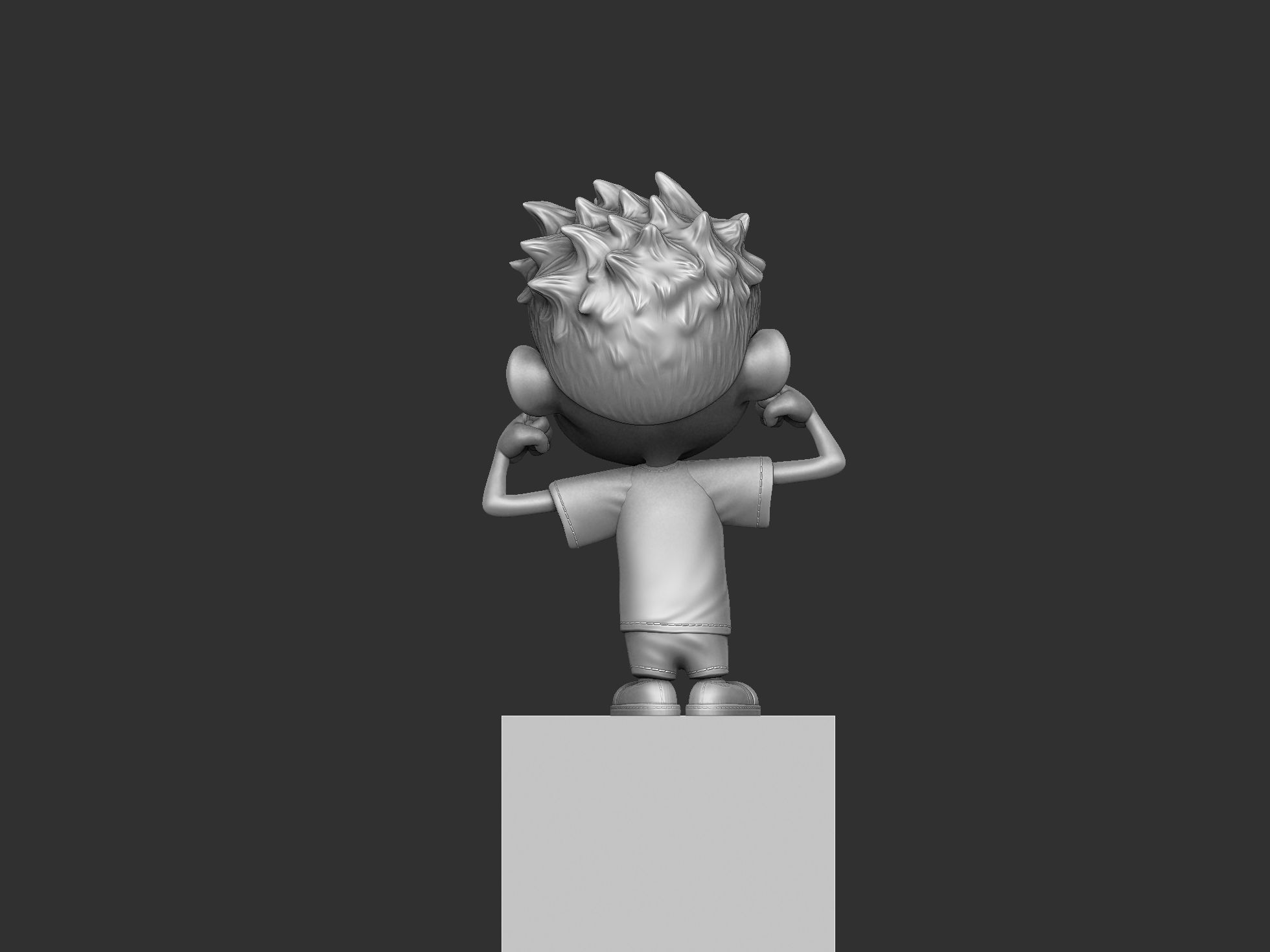  Calvin and Hobbes for 3d print stl 3D print model_53