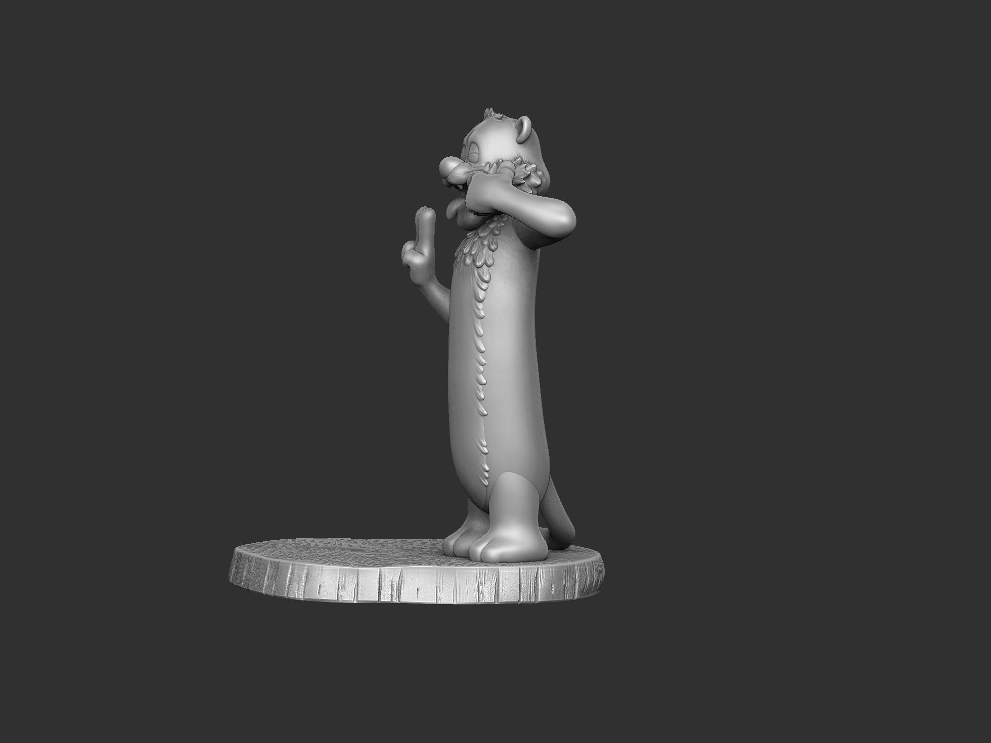  Calvin and Hobbes for 3d print stl 3D print model_21