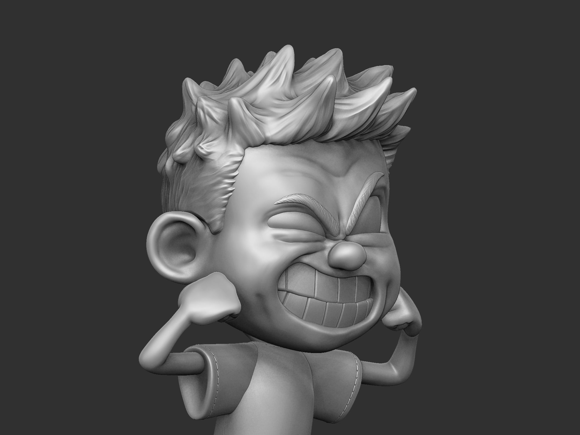  Calvin and Hobbes for 3d print stl 3D print model_9