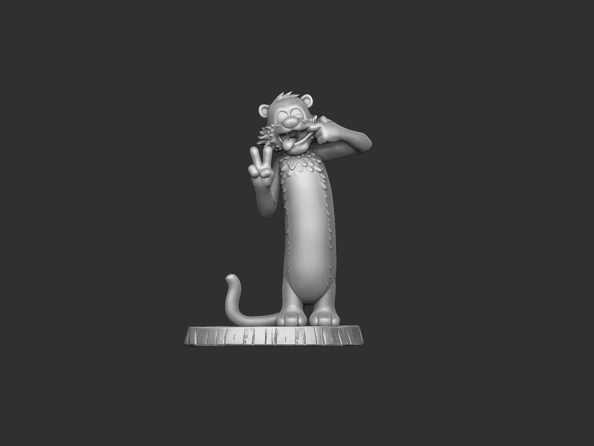  Calvin and Hobbes for 3d print stl 3D print model_19