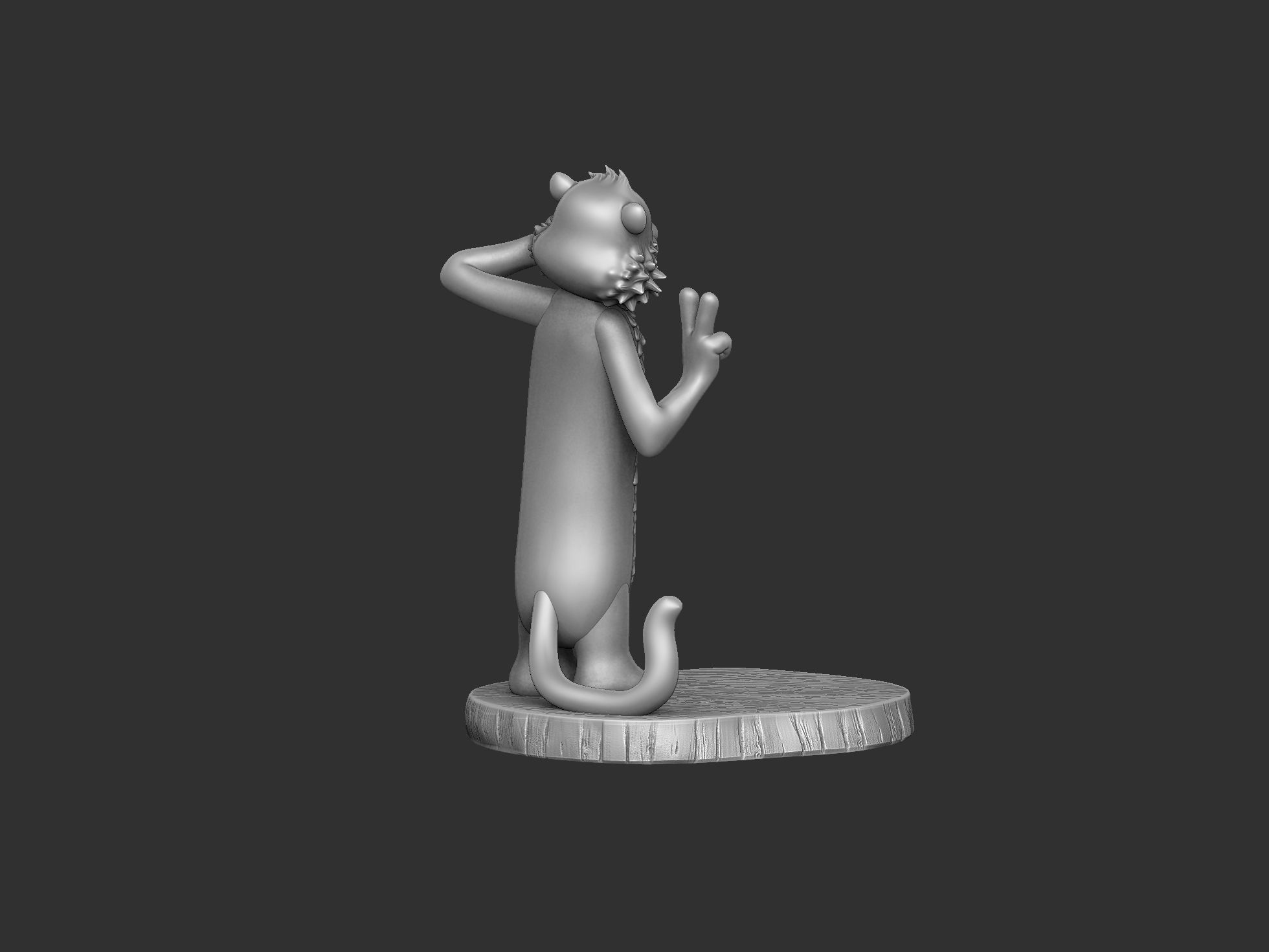  Calvin and Hobbes for 3d print stl 3D print model_23
