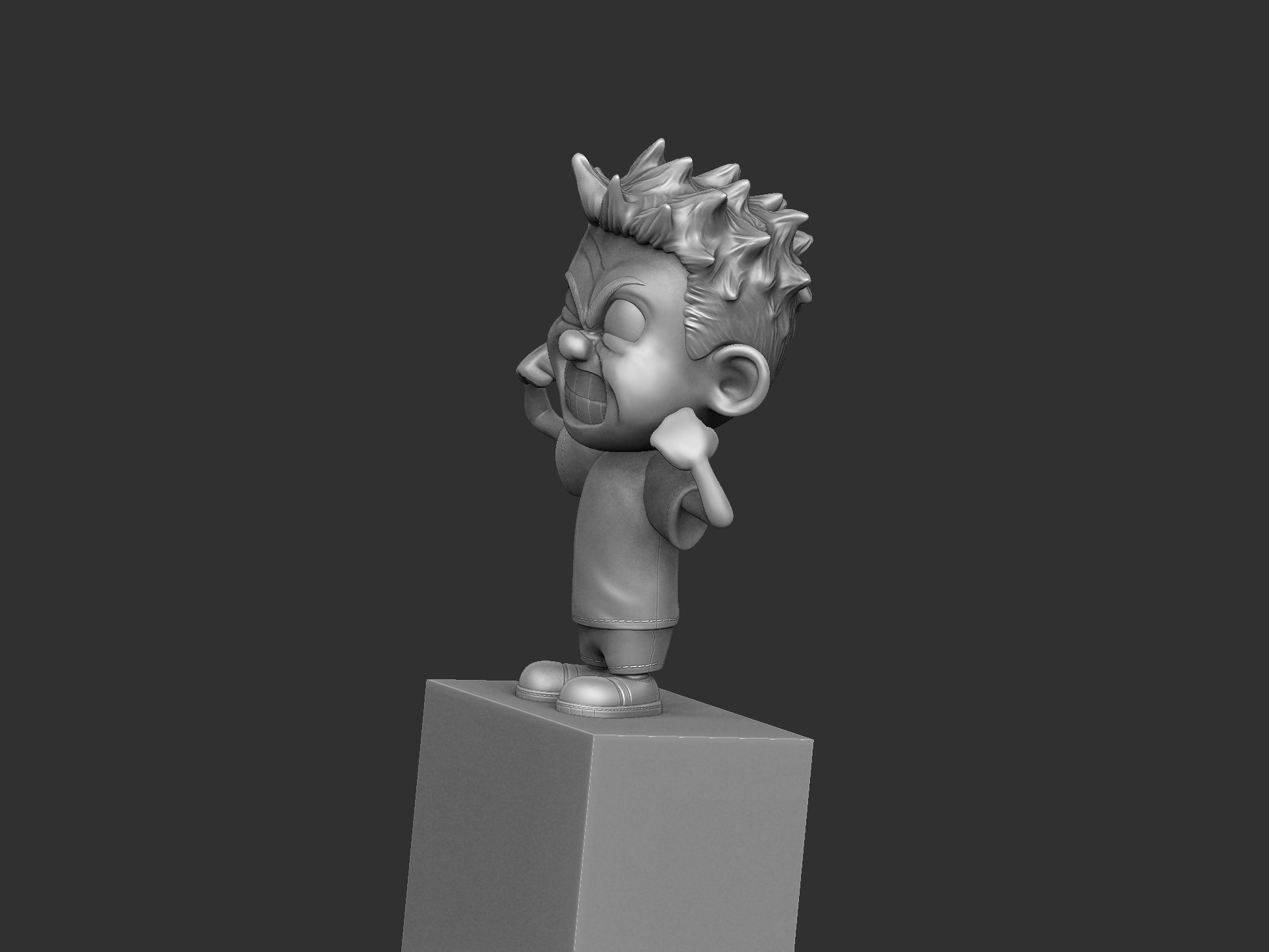  Calvin and Hobbes for 3d print stl 3D print model_18