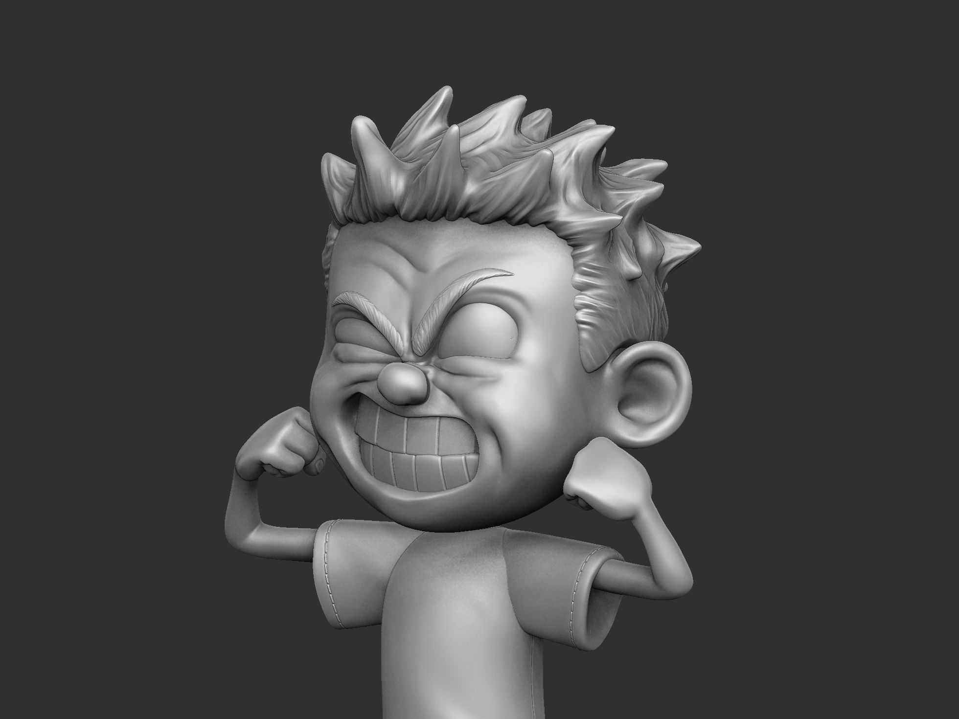  Calvin and Hobbes for 3d print stl 3D print model_8