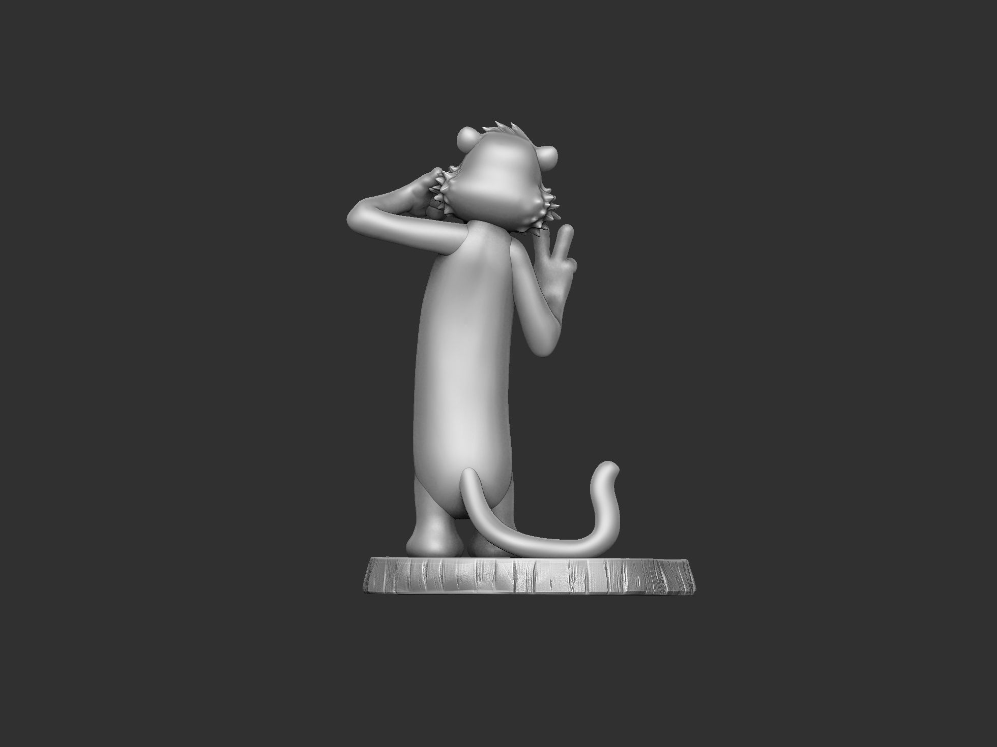  Calvin and Hobbes for 3d print stl 3D print model_22