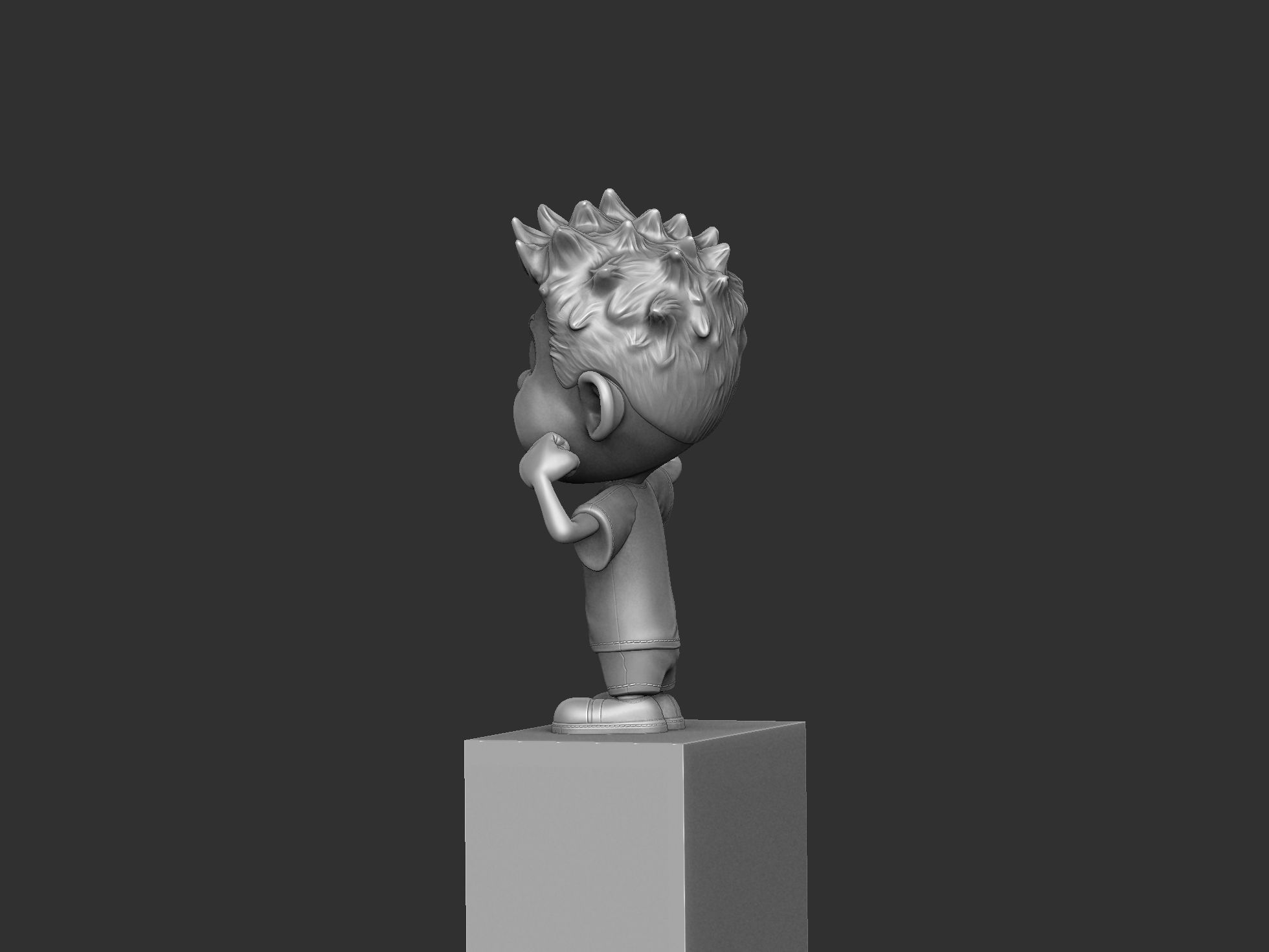  Calvin and Hobbes for 3d print stl 3D print model_42